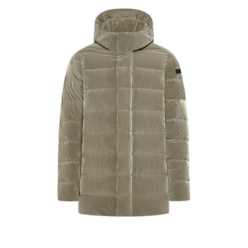 Piumino Uomo Techno Velvet 1000 Tubic, con cappuccio e chiusura frontale nascosta